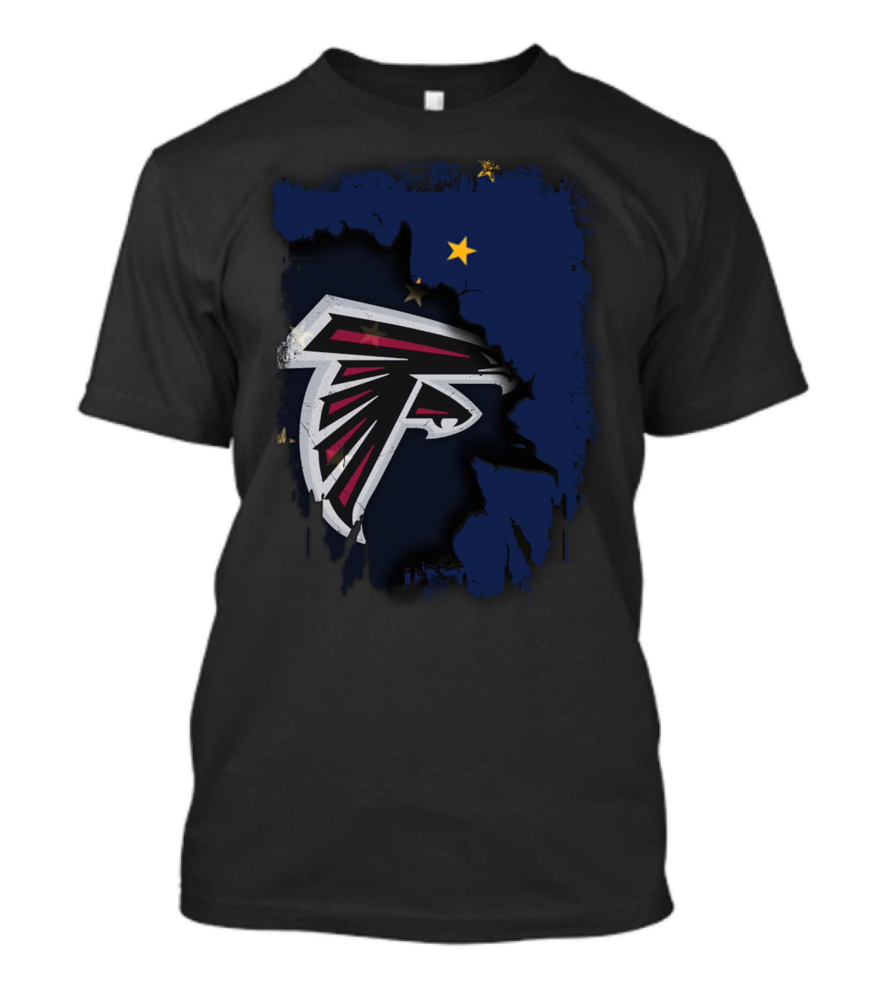 Together Alaska Falcons Logo State Stars T-Shirt