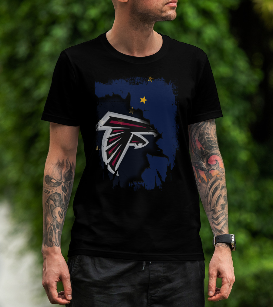 Together Alaska Falcons Logo State Stars T-Shirt