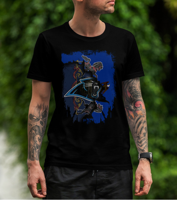 Together Pennsylvania With Panthers Emblem And Mythical Horses T-Shirt
