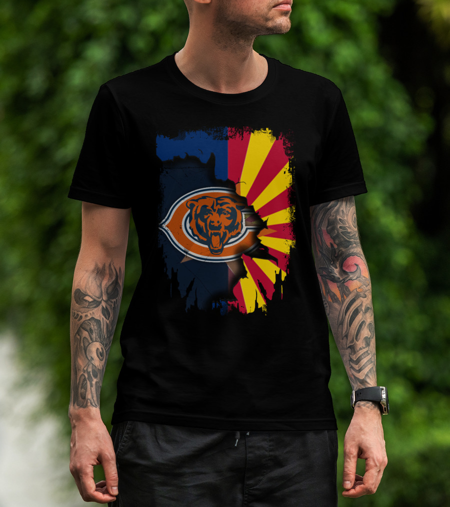 Together Arizona Chicago Bears T-Shirt