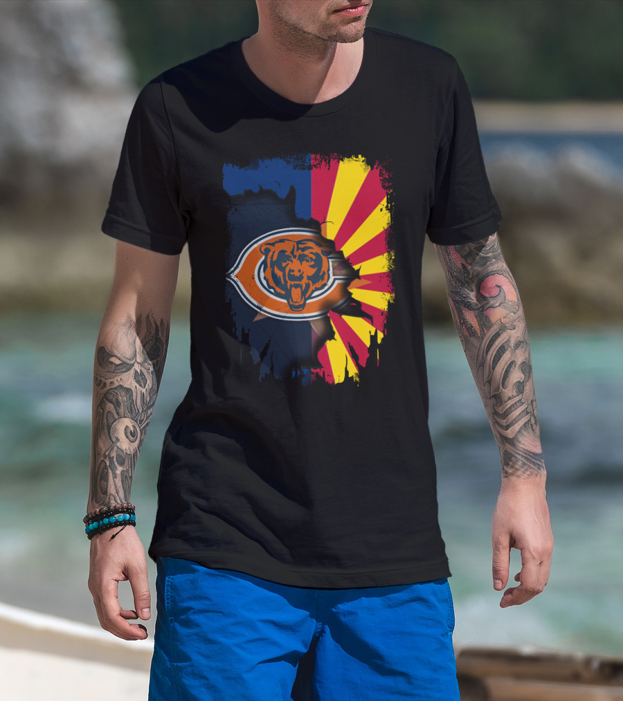 Together Arizona Chicago Bears T-Shirt