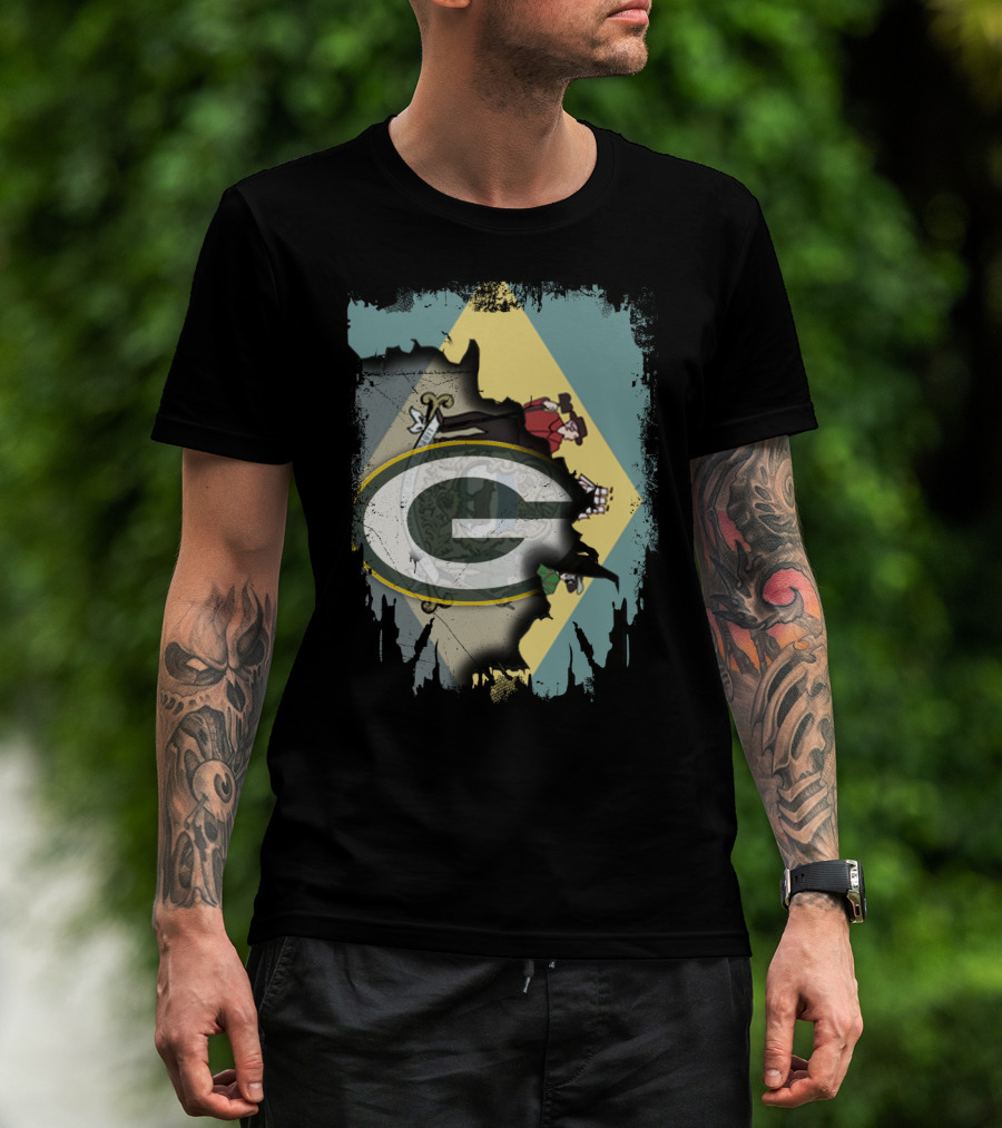 Green Bay Packers Delaware Heritage Fusion T-Shirt