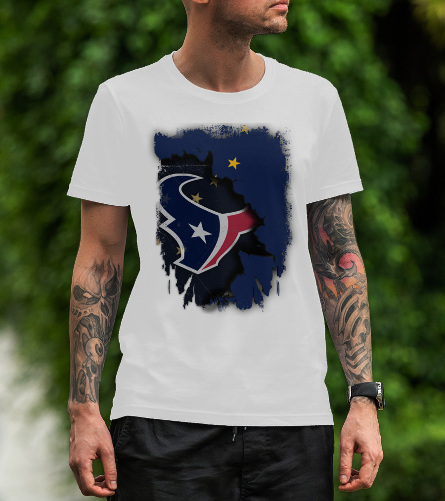 Alaska And Houston Texans Unity T-Shirt