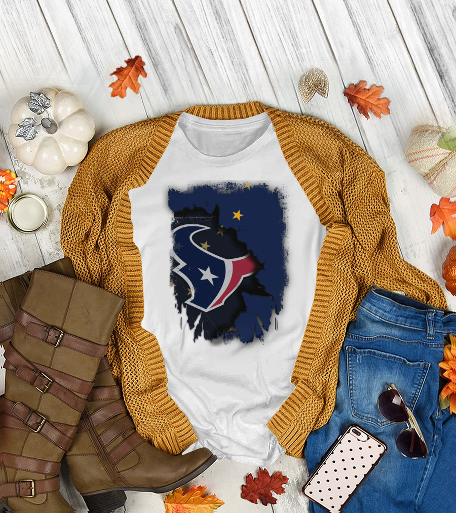 Alaska and Houston Texans Unity T-Shirt