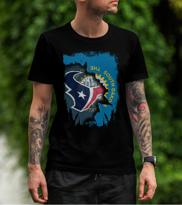 Together South Dakota Texans United State Pride T-Shirt