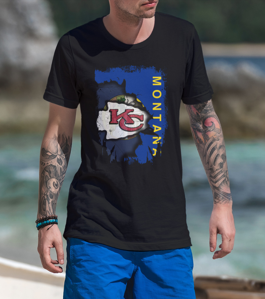 Montana Chiefs Logo Integration T-Shirt