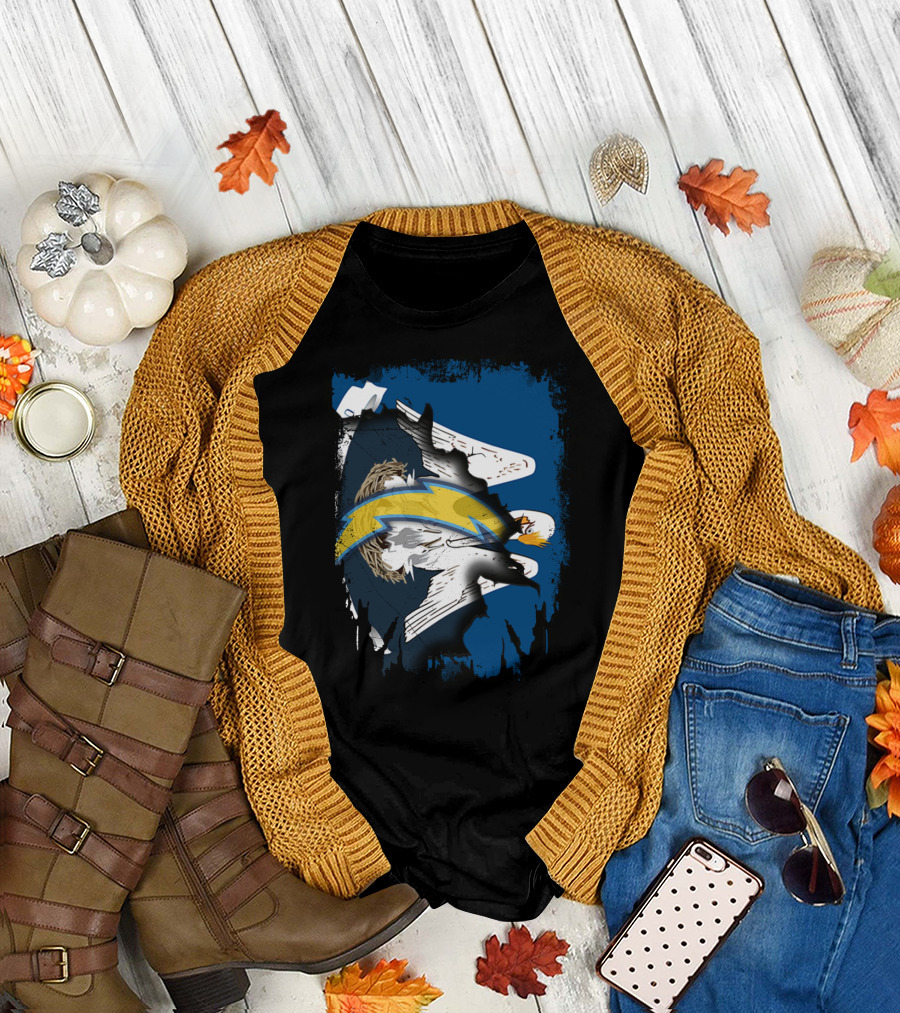 Together Louisiana Eagles Chargers Fusion T-Shirt