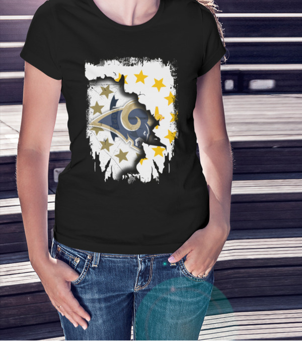 Together Rhode Island Rams Starburst Emblem T-Shirt