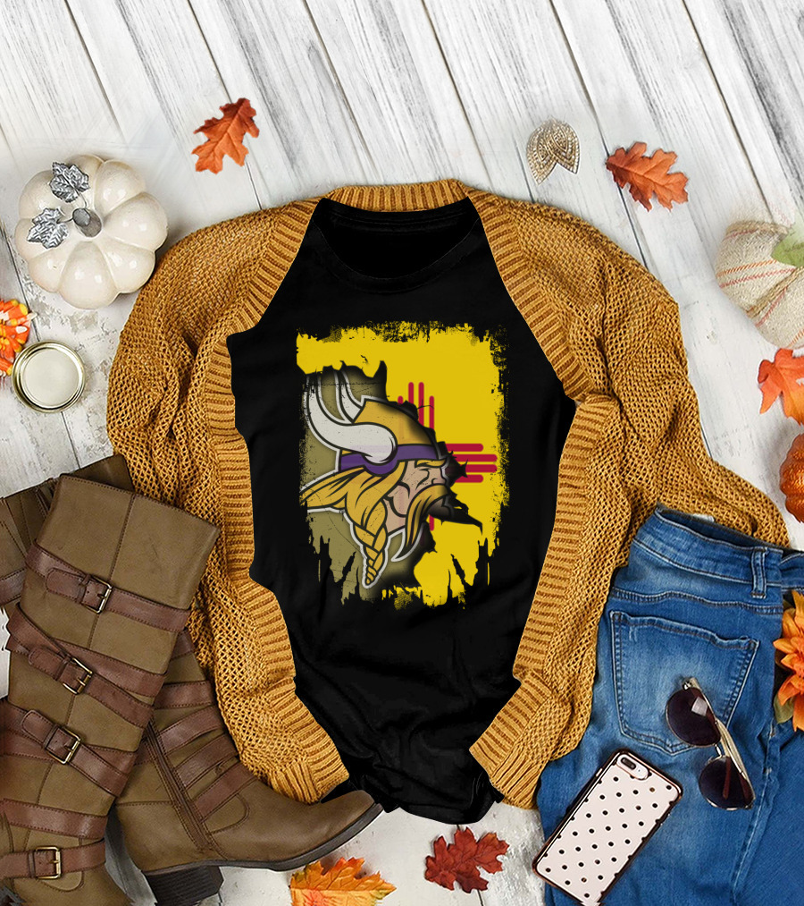New Mexico with Vikings and Zia T-Shirt