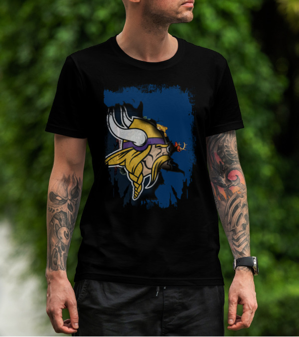 Vermont Vikings Heads Together Nordic Warrior T-Shirt