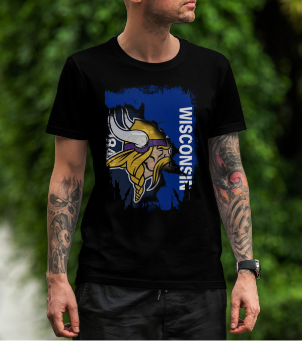Together Wisconsin Vikings Team Spirit T-Shirt