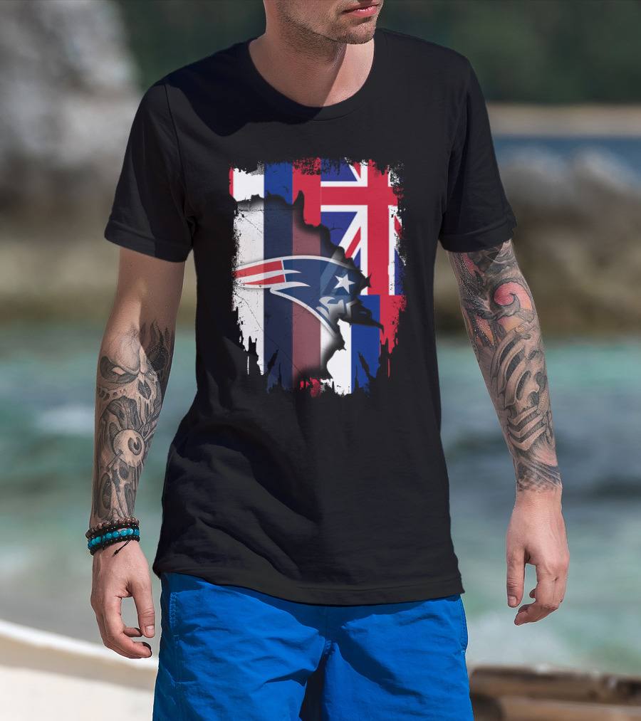 Together Hawaii Patriots Flag Fusion T-Shirt