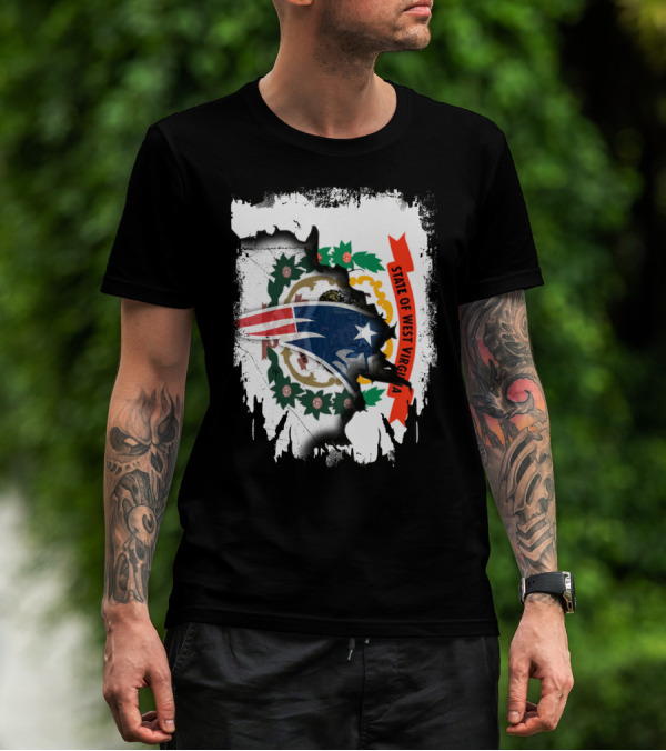 State Of West Virginia Patriots Together T-Shirt