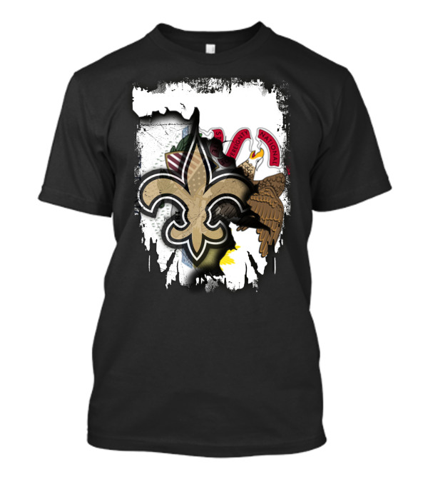 Illinois Together Fleur-de-Lis Saints T-Shirt