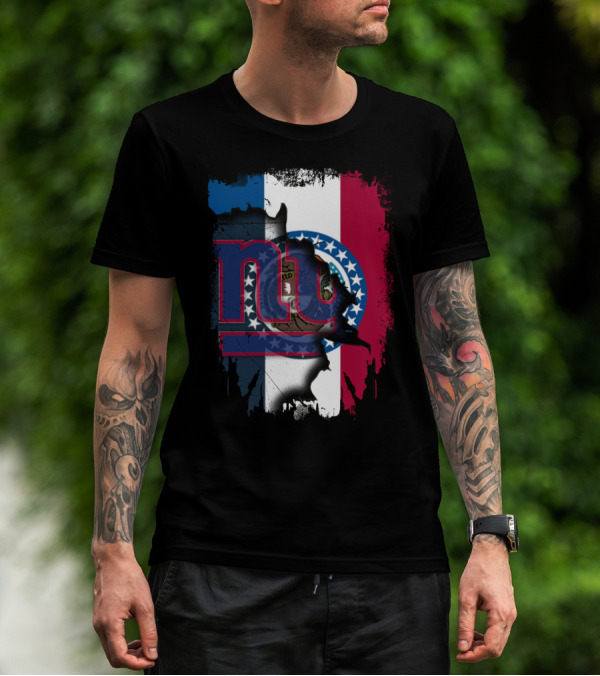 Missouri Pride With New York Giants Fan Unity T-Shirt