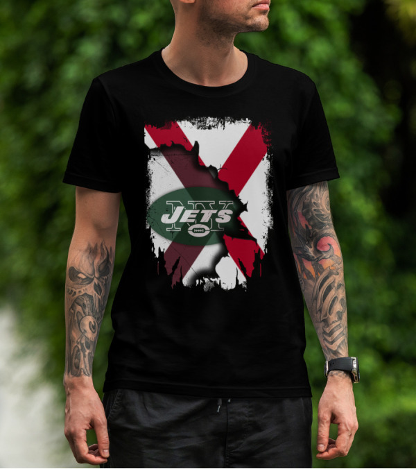 Together Alabama Jets Football Emblem T-Shirt