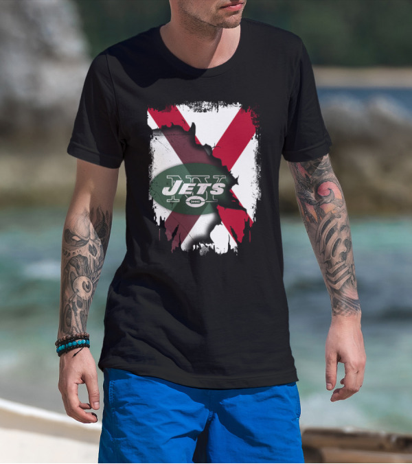 Together Alabama Jets Football Emblem T-Shirt