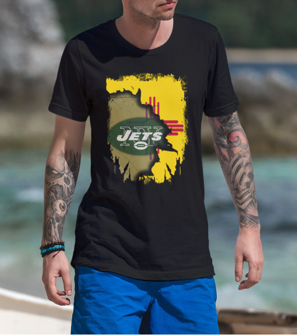 New Mexico Pride Meets Jets Fan Passion T-Shirt