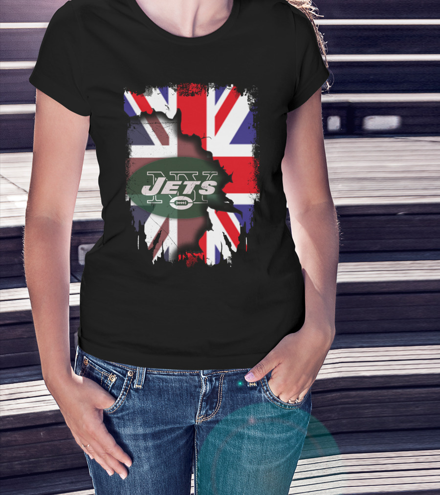 Jets United Kingdom Flag Fusion T-Shirt