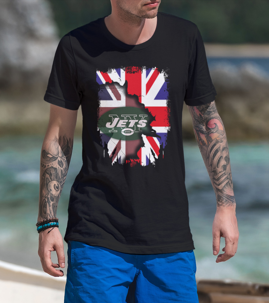 Jets United Kingdom Flag Fusion T-Shirt