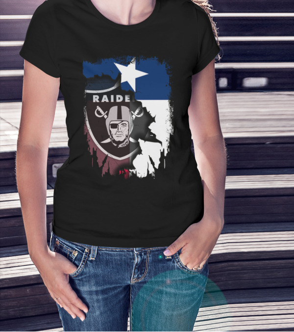 Together Texas Raiders Logo Fusion T-Shirt