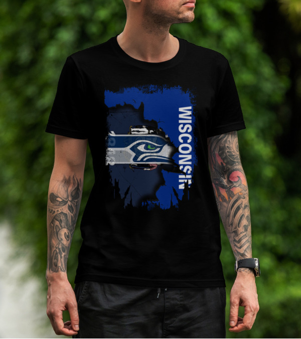 Wisconsin Seahawks Team Spirit T-Shirt