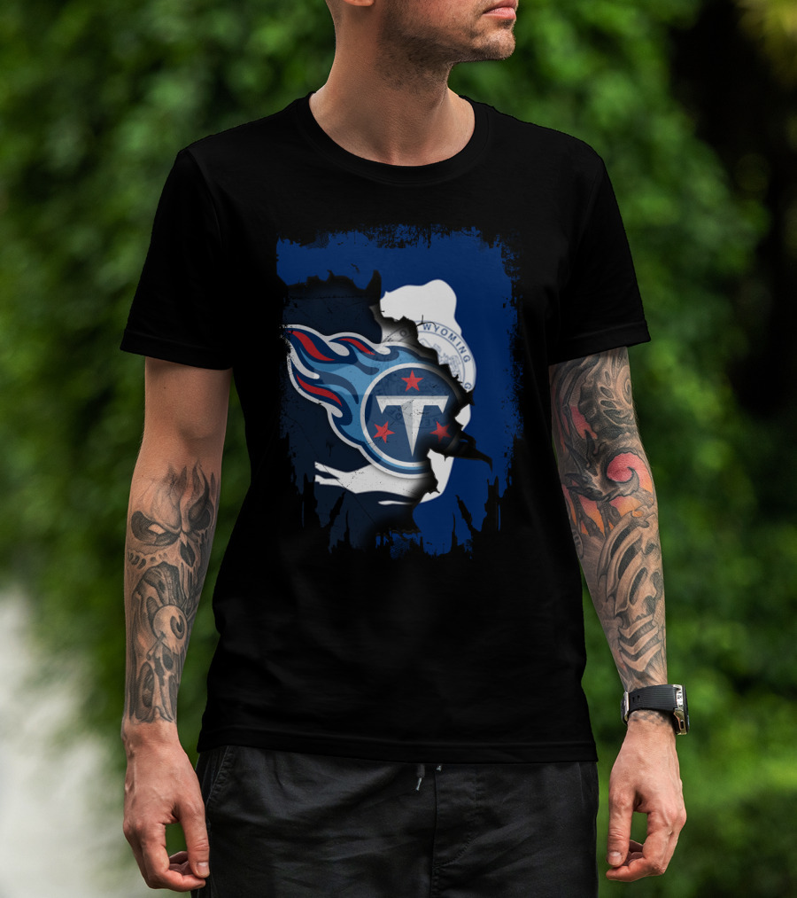 Wyoming Titans Collaboration Emblem T-Shirt