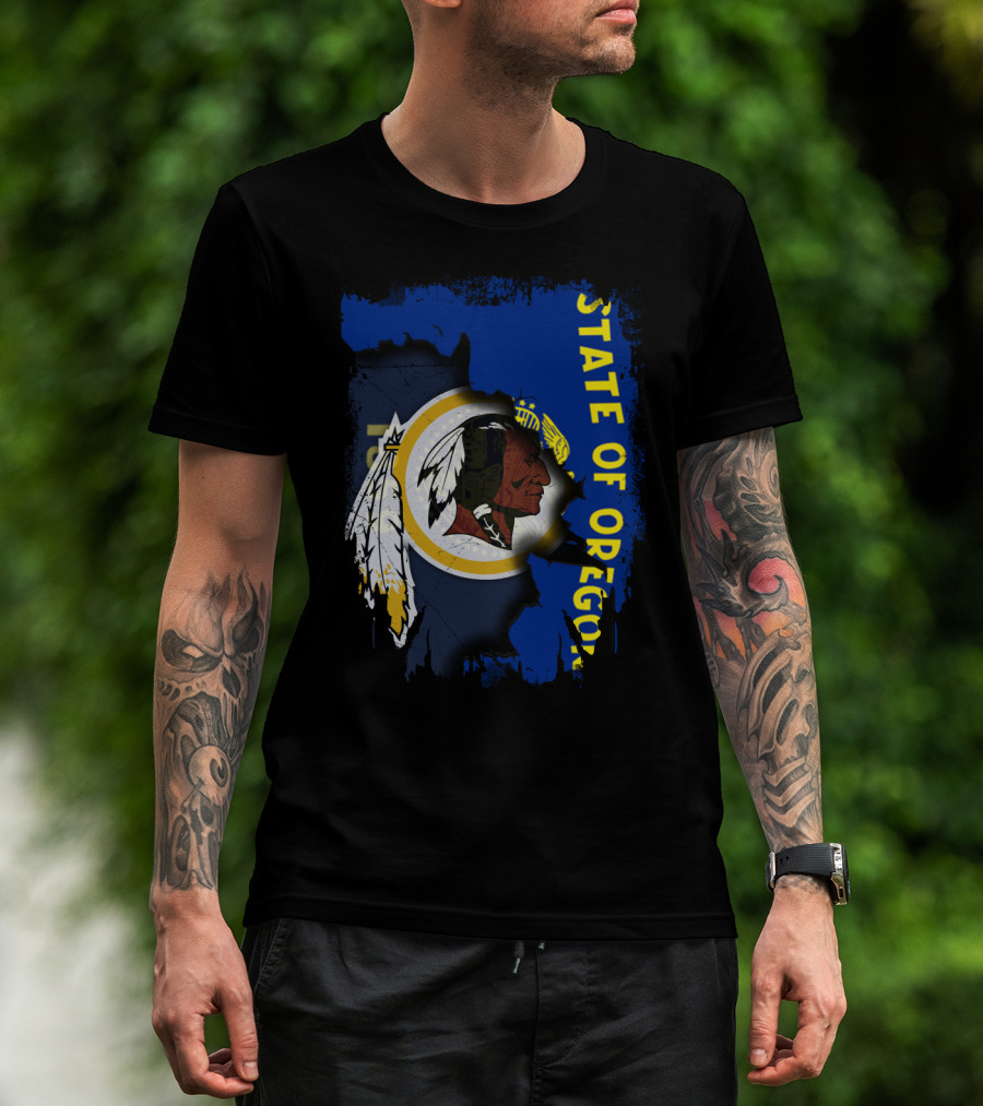 Together Oregon State With Redskins T-Shirt
