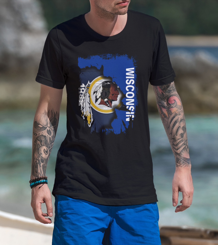 Wisconsin Redskins Together 1980 T-Shirt