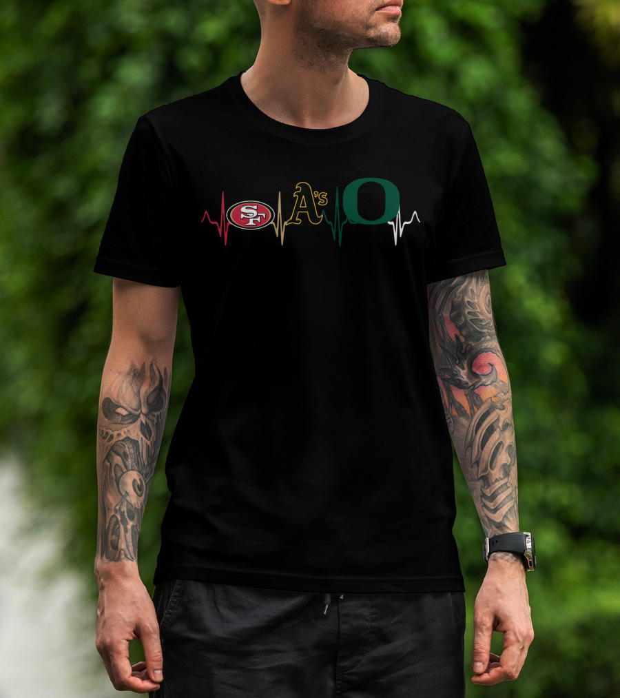 Love 49ers Athletics Oregon Od T-Shirt