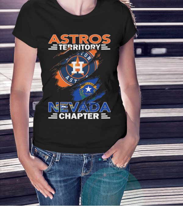 Astros Territory Houston Nevada Chapter Battle Born T-Shirt