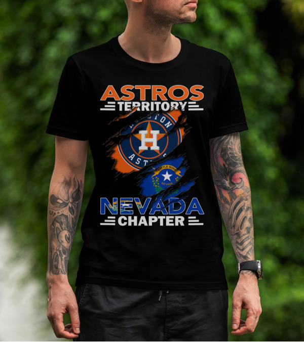 Astros Territory Houston Nevada Chapter Battle Born T-Shirt