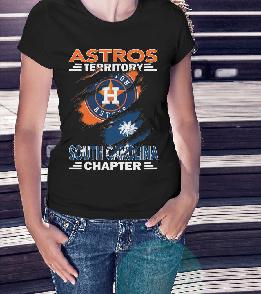 Astros Territory South Carolina Chapter Houston Astros Fanspalmetto State T-Shirt