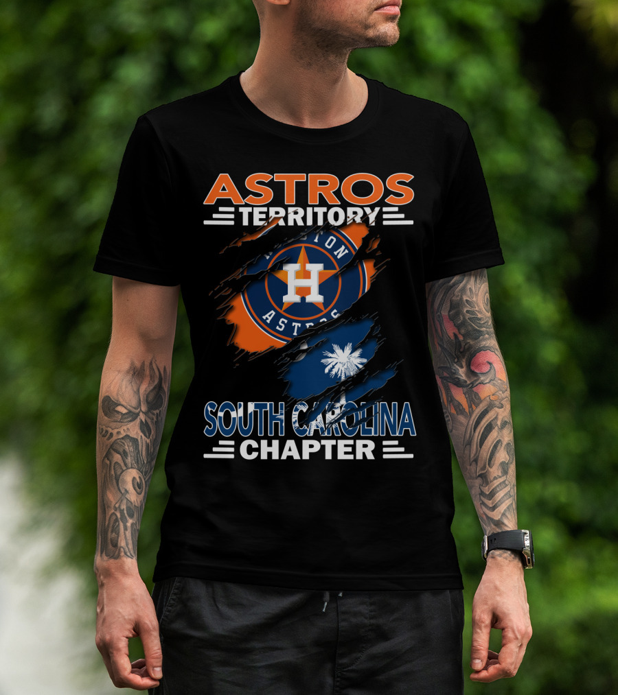 Astros Territory South Carolina Chapter Houston Astros Fanspalmetto State T-Shirt