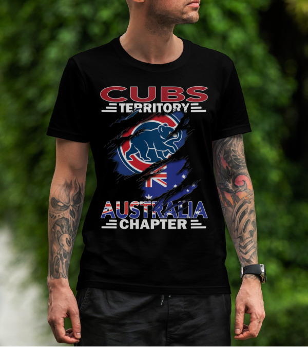 Cubs Territory Australia Chapter Flag T-Shirt