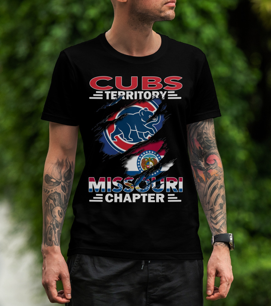Cubs Territory Missouri Chapter Flag T-Shirt