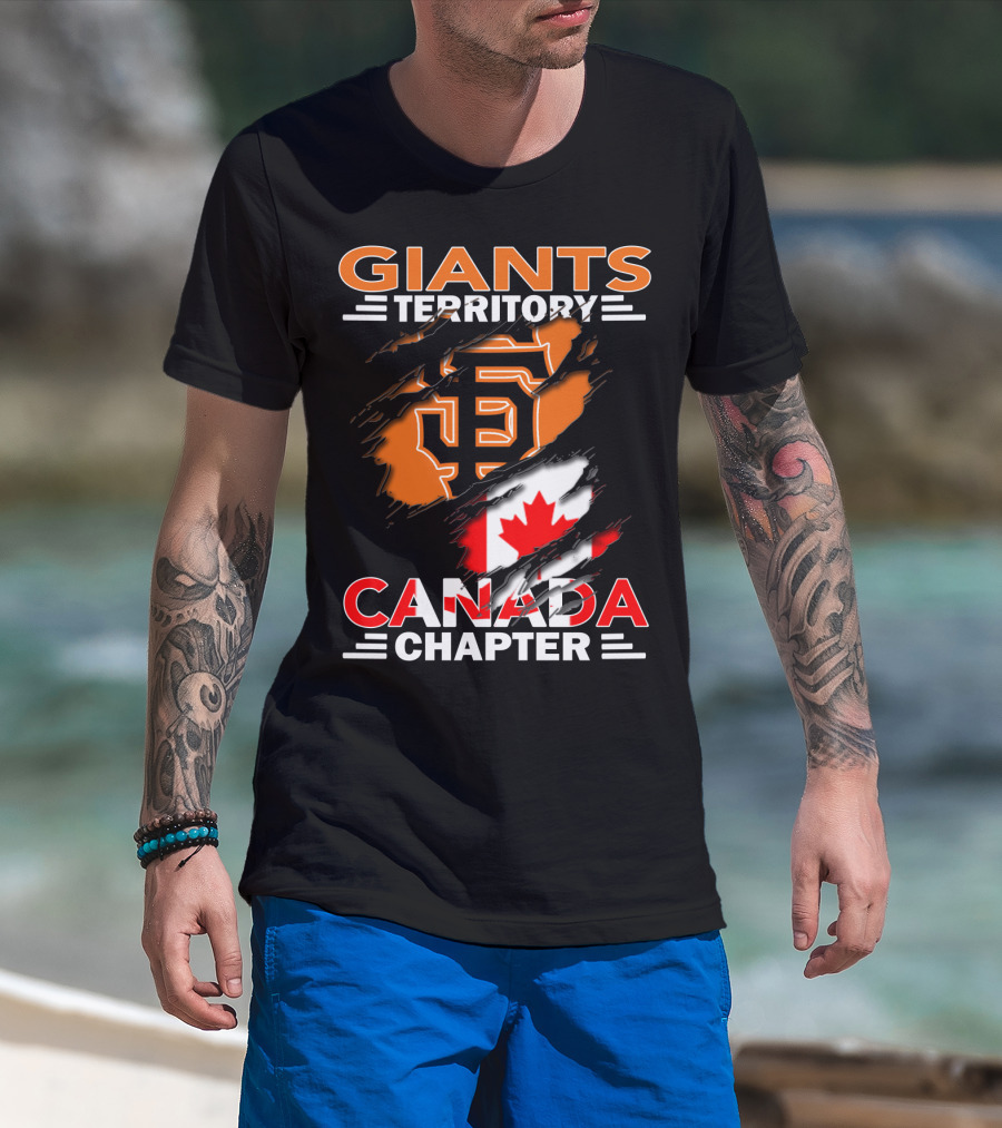 San Francisco Giants Territory Canada Chapter T-Shirt