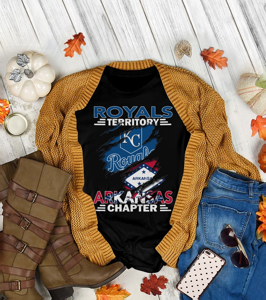 Royals Territory KC Royals Arkansas Chapter T-Shirt