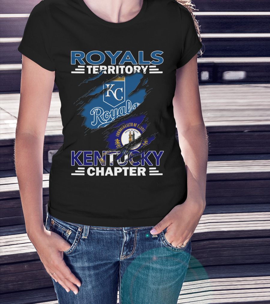 Royals Territory Kentucky Chapter KC Commonwealth Of Kentucky Seal T-Shirt