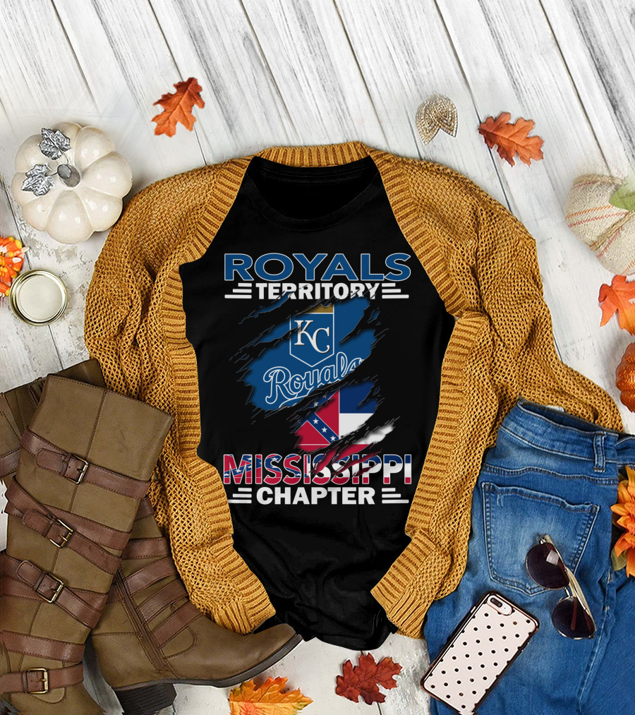 Royals Territory Kansas City Mississippi Chapter T-Shirt