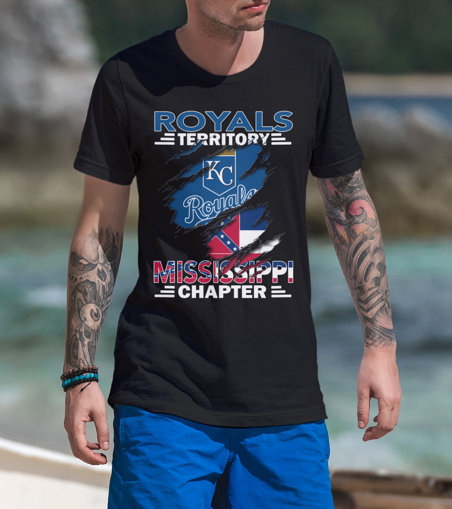 Royals Territory Kansas City Mississippi Chapter T-Shirt