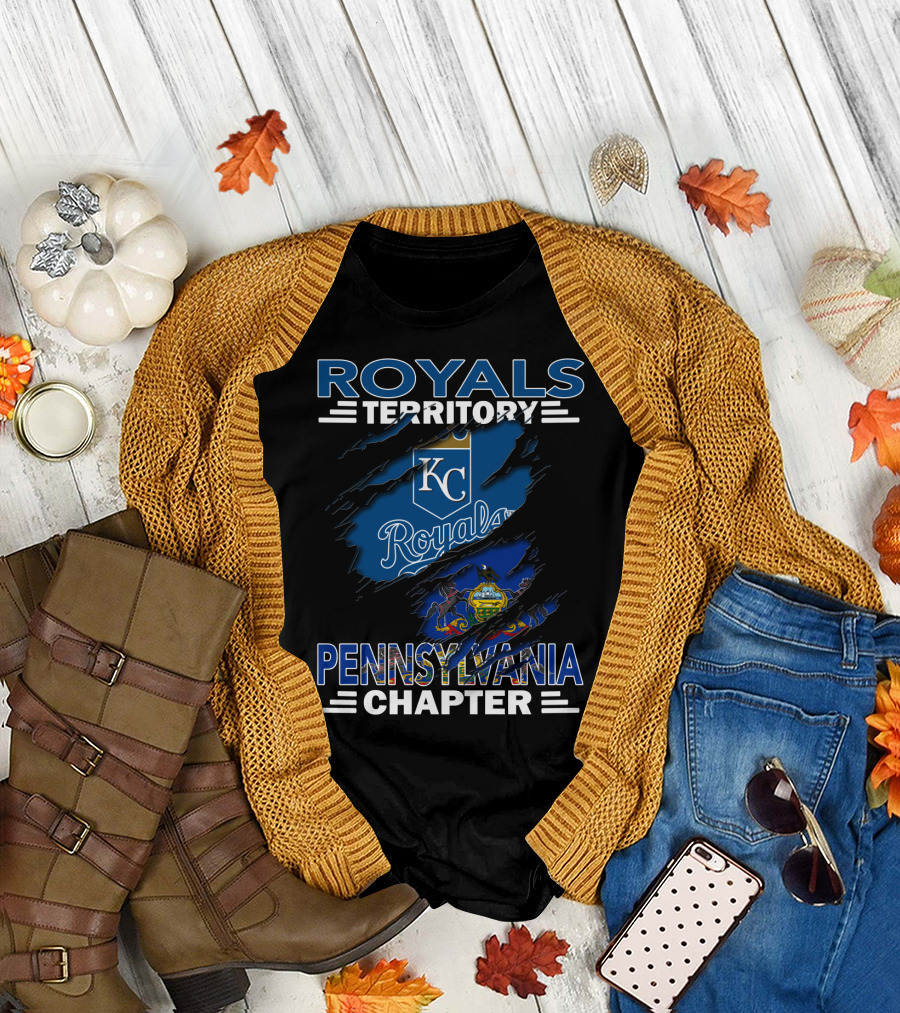 Royals Territory KC Pennsylvania Chapter T-Shirt