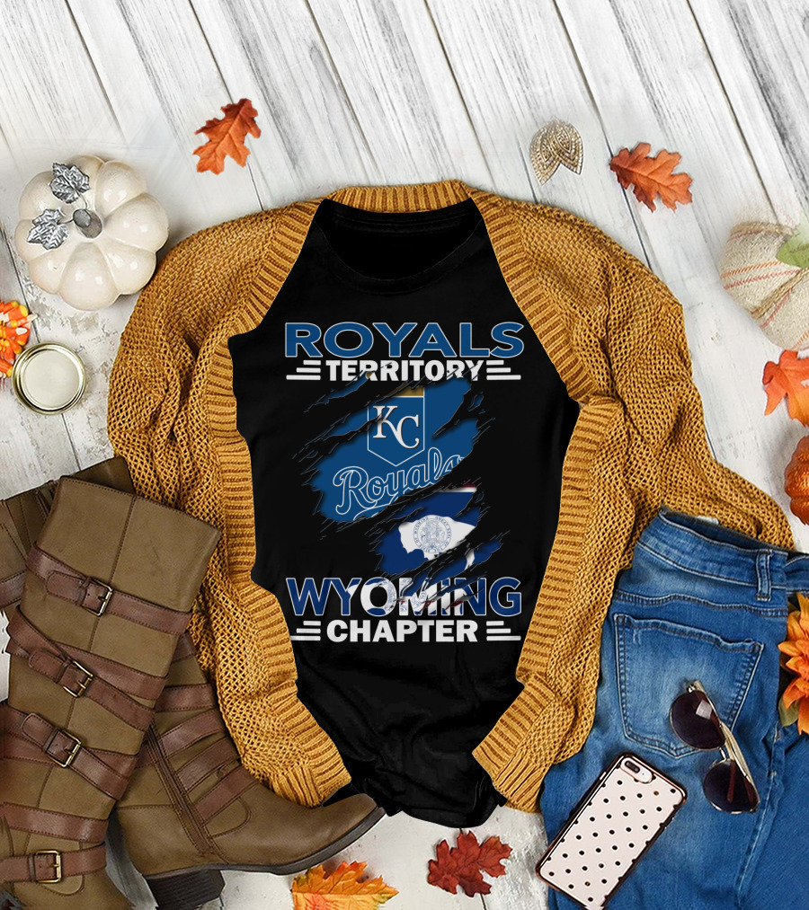 Royals Territory KC Royals Wyoming Chapter T-Shirt