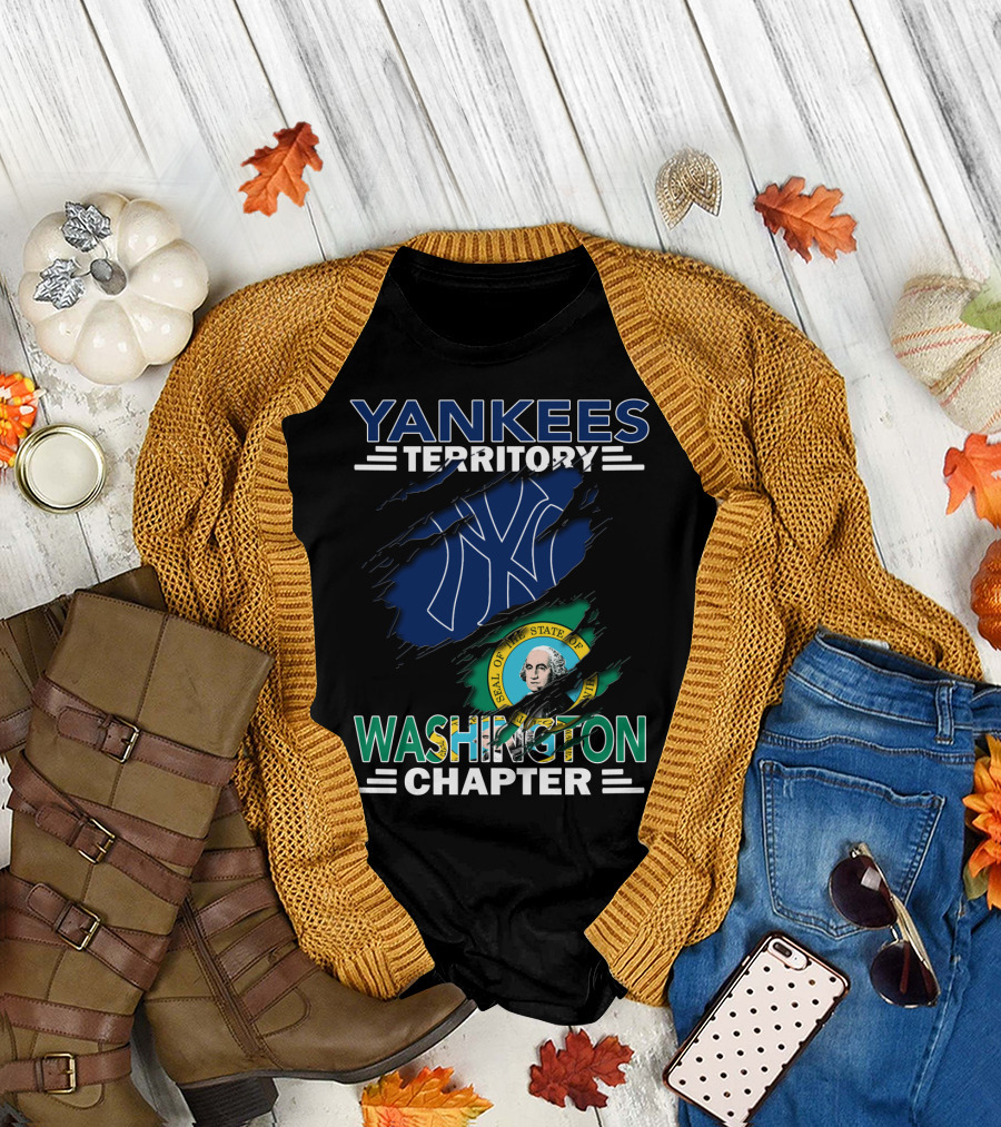 Yankees Territory Washington Chapter Seal of State T-Shirt