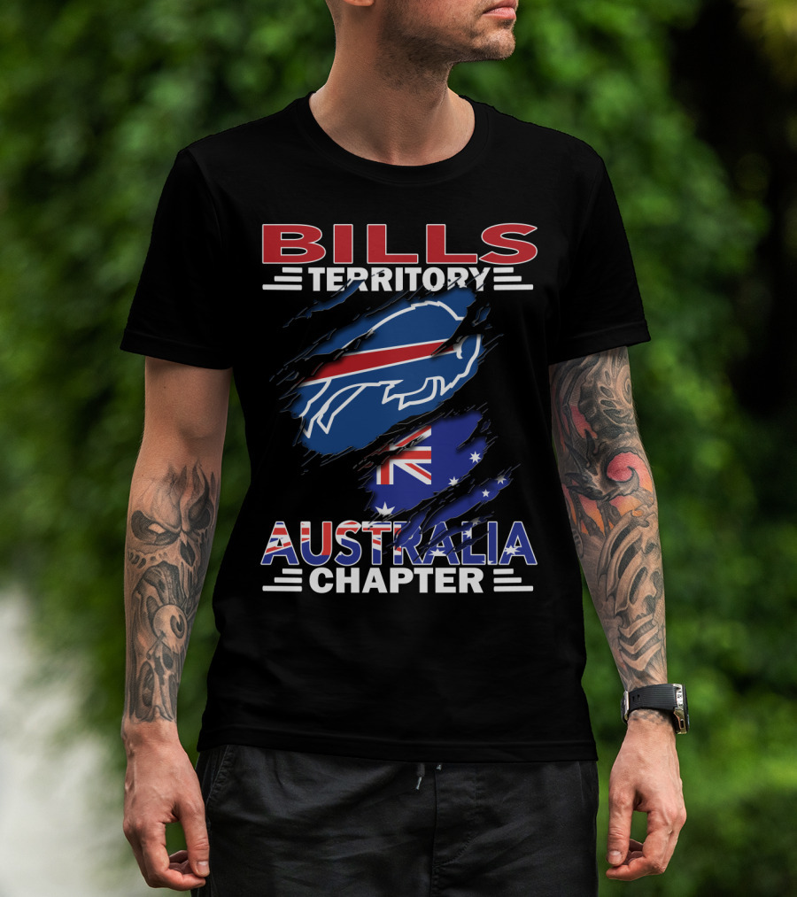 Bills Territory Australia Chapter Buffalo Flag Edition T-Shirt