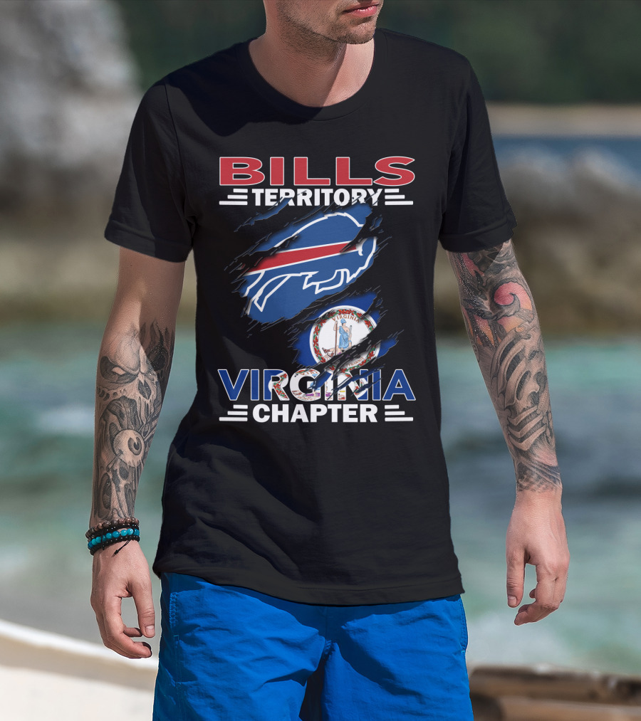 Bills Territory Virginia Chapter Buffalo Bills Fan Club T-Shirt