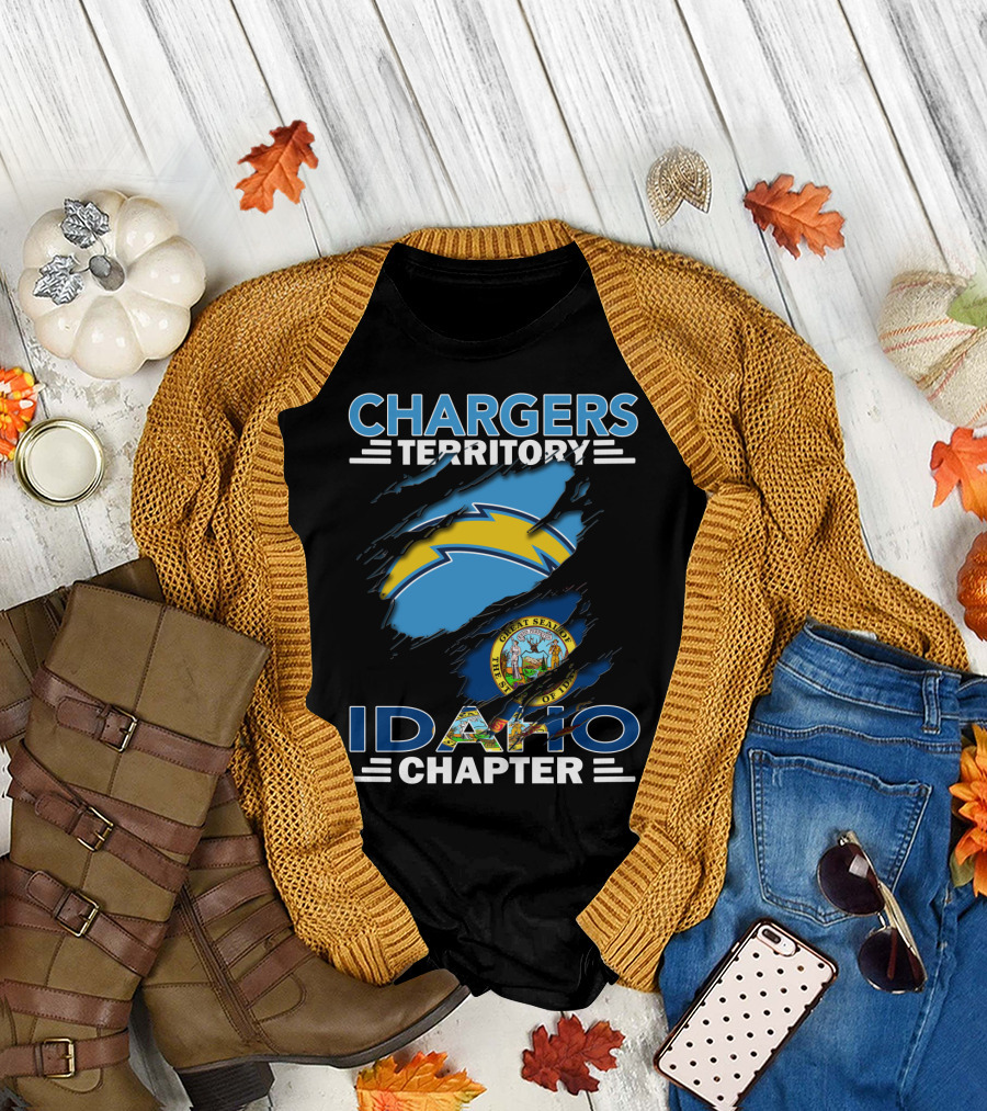 Chargers Territory Idaho Chapter Great Seal T-Shirt