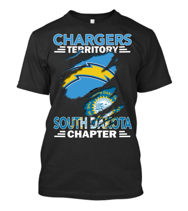 Chargers Territory South Dakota Chapter The Mount Rushmore State T-Shirt