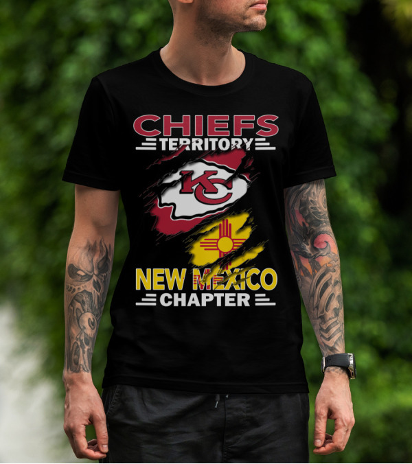 Chiefs Territory New Mexico Chapter Kansas City Chiefs Zia T-Shirt