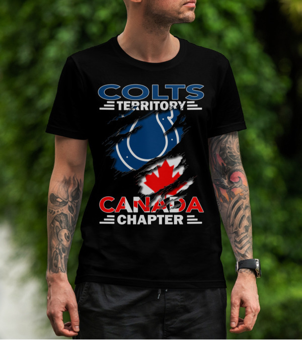 COLTS TERRITORY CANADA CHAPTER FLAG T-Shirt